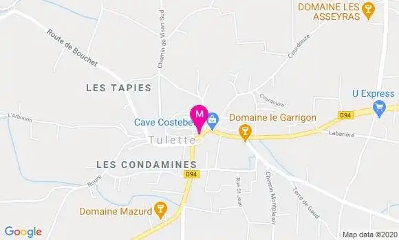 Localisation Dr Eric Vincent