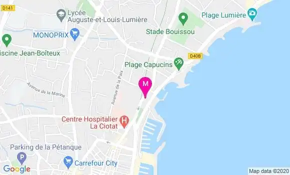 Localisation Dr Virginie Dezitter Jaffre