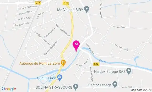 Localisation Dr Celine Vuillemin Chretiennot
