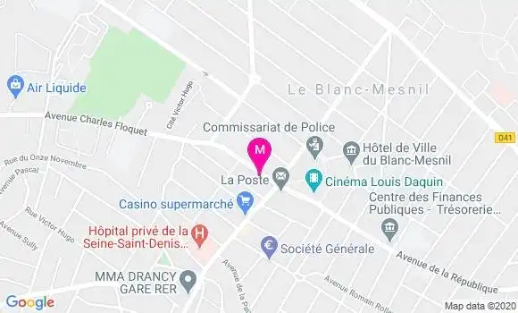 Localisation Dr Christine Pol