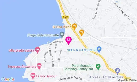 Localisation Dr Pascaline Davin