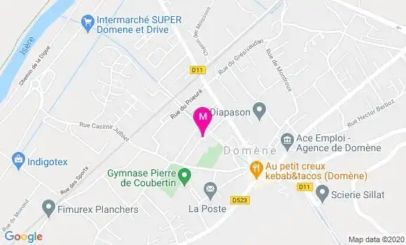 Localisation Dr Sylvia Pierre