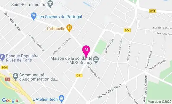 Localisation Dr Beatrice Dore