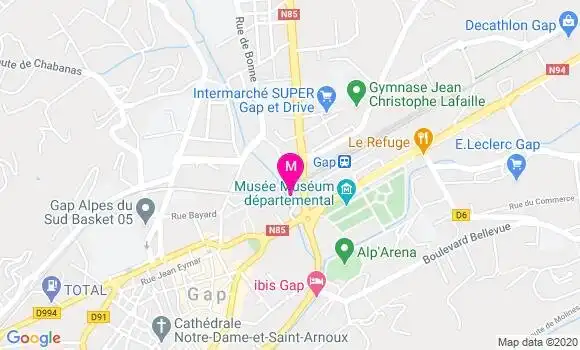 Localisation Dr Valerie Bakes Jullien