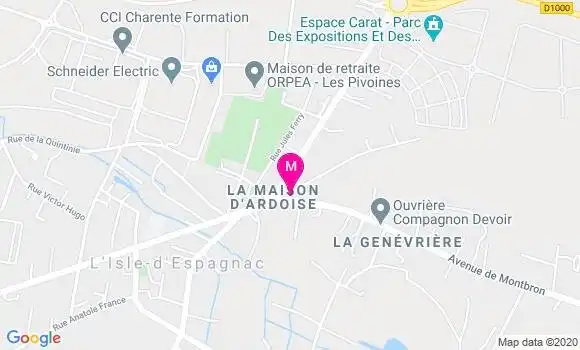 Localisation Dr Julien Bracchetti