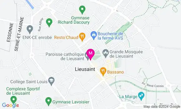 Localisation Dr Maryline Gibert