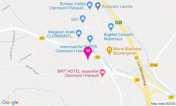 Localisation Dr Elsa Grauby