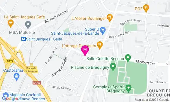 Localisation Dr Guillaume Lebailly