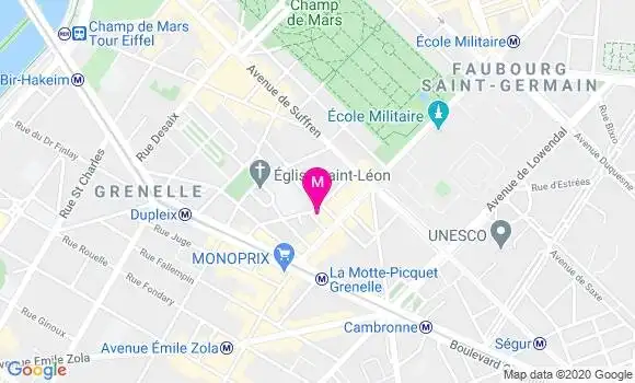 Localisation Dr Maria Clara Coelho Braga