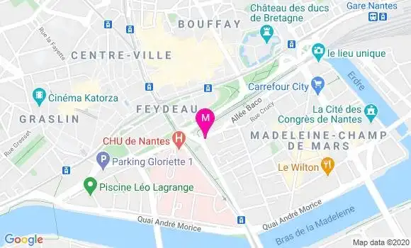 Localisation Dr Lucie Pecaud