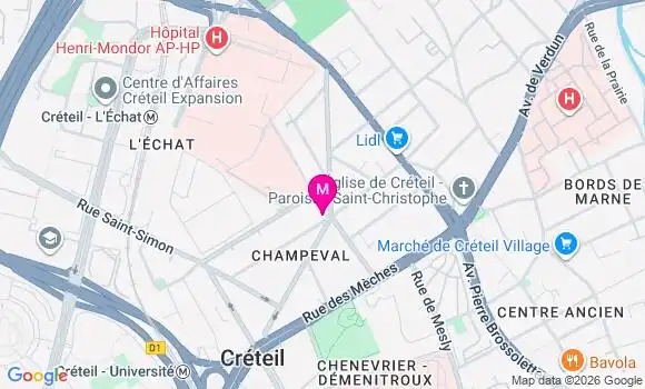 Localisation Dr Gwaenael Justaume