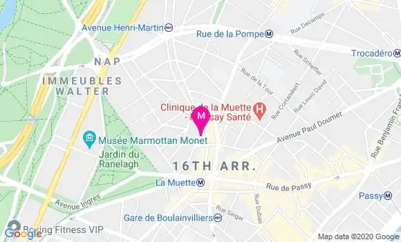 Localisation Dr Nicole Vincent