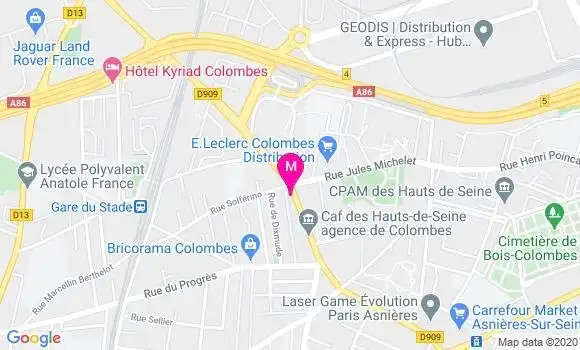 Localisation Dr Belkacem Merbouche