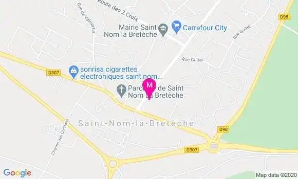 Localisation Dr Delphine Do Dang