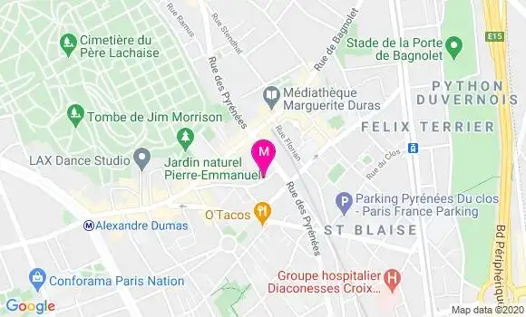 Localisation Dr Catherine Ferchaud