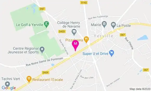 Localisation Dr Cedric Morlet