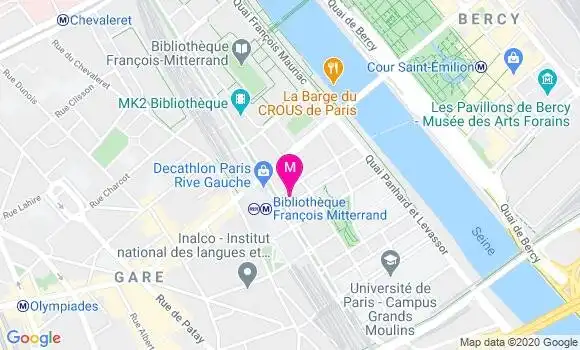 Localisation Dr Francois Denis