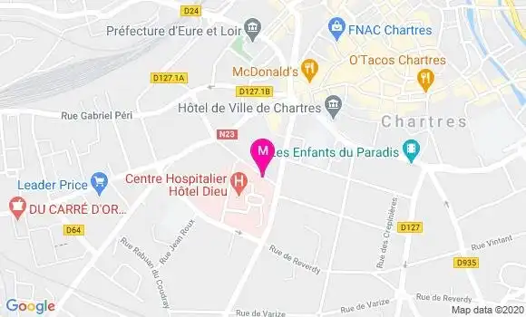 Localisation Dr Miquel Cuartero