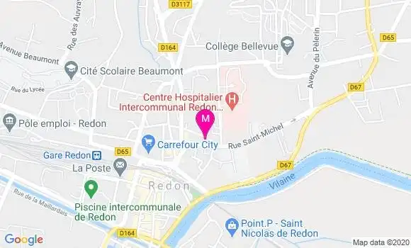 Localisation Dr Anne Sophie Mailhes