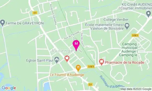 Localisation Dr Anne Valerie Praud