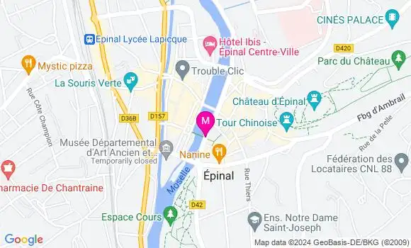 Localisation Dr Isabelle Schweitzer