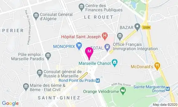 Localisation Dr Laure Baudoux