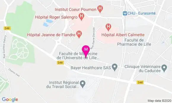 Localisation Dr Anne Laure Rolland