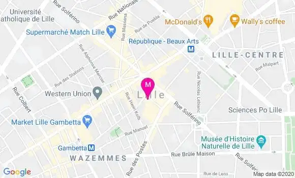 Localisation Dr Benoit Lesage