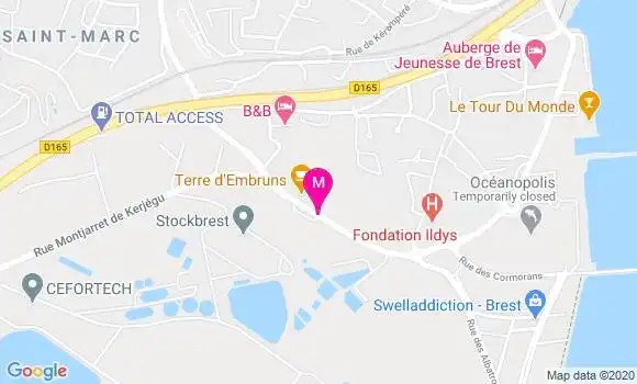 Localisation Dr Audrey Barzic