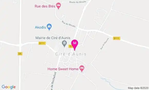 Localisation Dr Romain Fournely