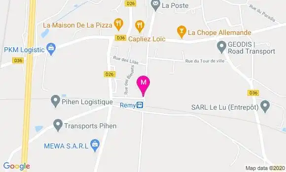 Localisation Dr Laurent Mercier