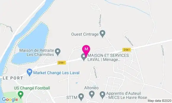 Localisation Dr Isabelle Ollivier Conan