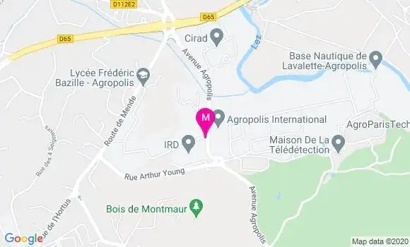Localisation Dr Jacques Gardon