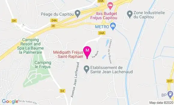 Localisation Dr Alain Martinoli