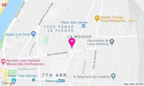 Localisation Dr Myriam Michel