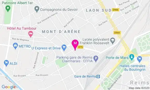 Localisation Dr Mireille Wazen