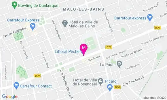Localisation Dr Maxime Andre