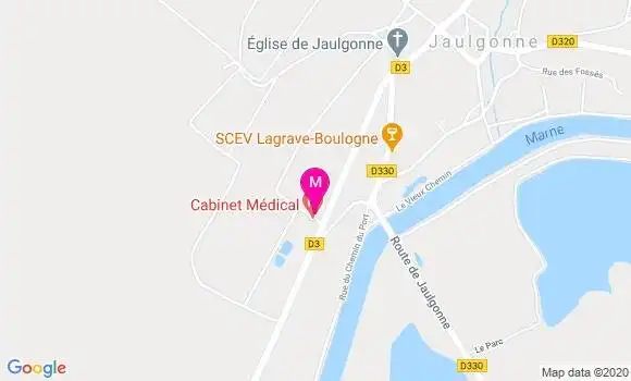 Localisation Dr Juliette Didier Robert