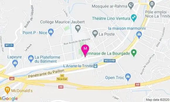 Localisation Dr Sandra Cohuet