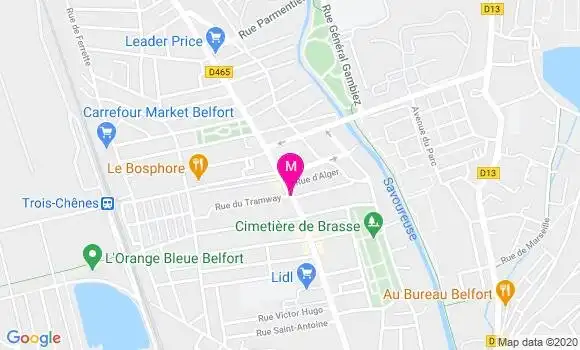 Localisation Dr Noemie Oliva