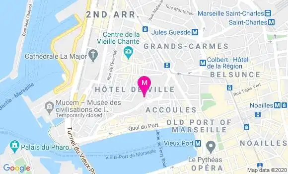 Localisation Dr Flavio Hoarau