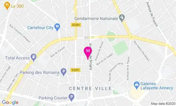 Localisation Dr Cecile Terrier