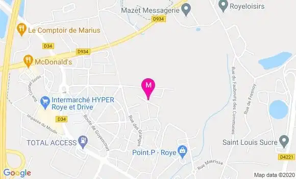Localisation Dr Fanny Mascre