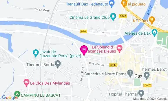 Localisation Dr Michel Duprat