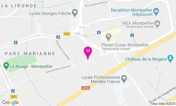 Localisation Dr Germaine Simon