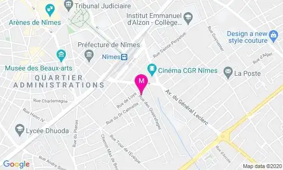 Localisation Dr Emmanuelle Guerrin Tran