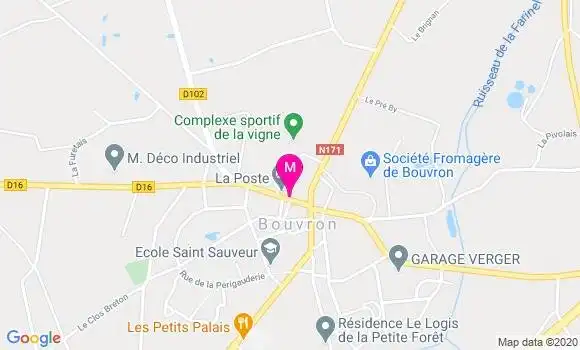 Localisation Dr Isabelle Bonnin