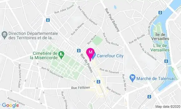 Localisation Dr Isabelle Grimaud