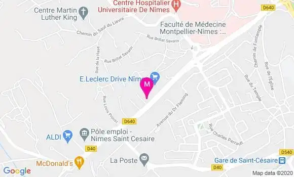 Localisation Dr Stephanie Buvry