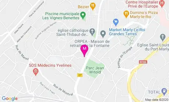 Localisation Dr Emmanuelle Legroux Crespel
